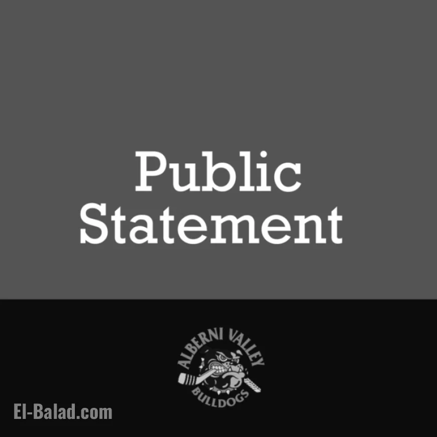 Evan Hammond Issues Public Statement