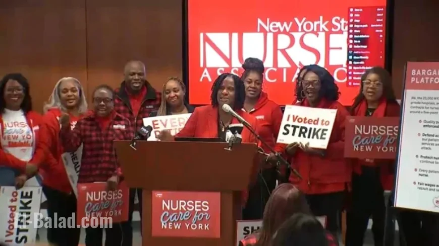 NYC and Long Island Nurses Announce 10-Day Strike Amid Contract Talks