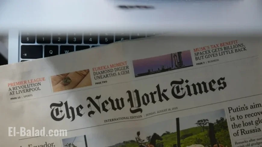 Ex-New York Times Editor Claims Anti-Trans Bias Originated from Leadership