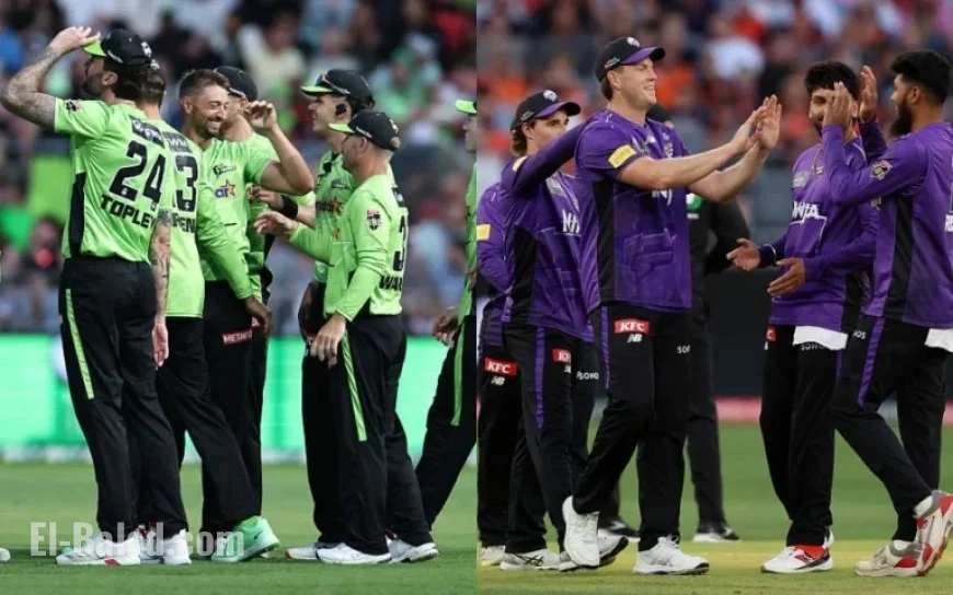 Sydney Thunder vs Hobart Hurricanes: BBL 2025-26 Match 21 Prediction