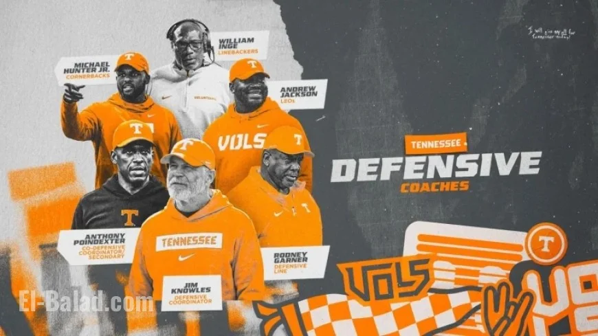 Tennessee Football Strengthens Defensive Coaching Staff with New Additions