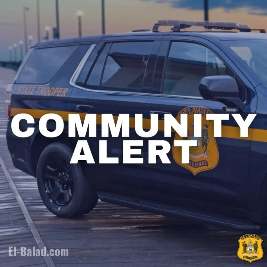 Delaware Police Alert: Notification on Homeless Sex Offender