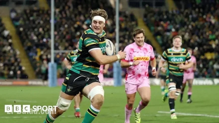 Northampton Saints’ Ten-Try Triumph Over Harlequins Secures Top Premiership Spot