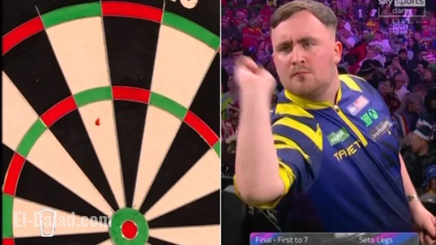 Luke Littler’s Ally Pally Final Marred by Blood-Stained Dart Board