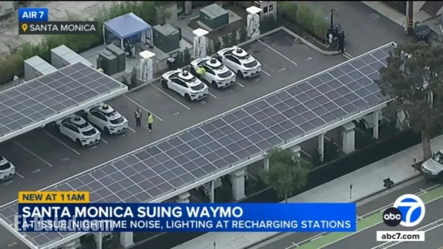Santa Monica Seeks Court Order Against Waymo Recharging Stations as Public Nuisances