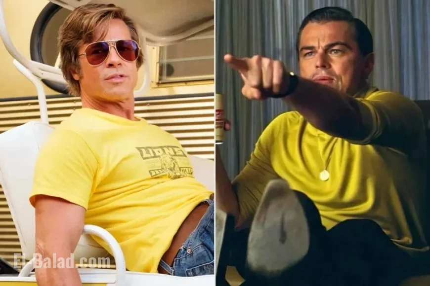 Brad Pitt Surprised as Leonardo DiCaprio Identifies His Parents on Set