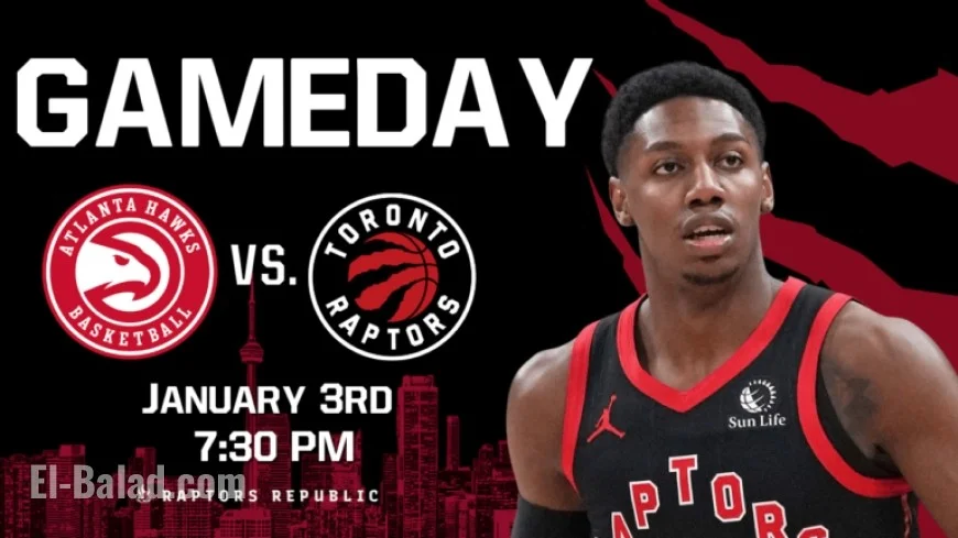 Hawks Battle Raptors on January 3rd Gameday