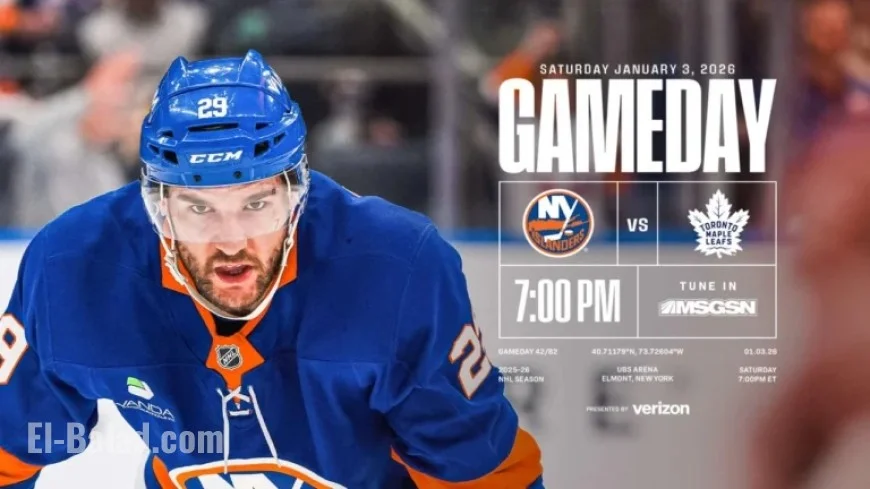Islanders Face Off Against Maple Leafs: Game Preview