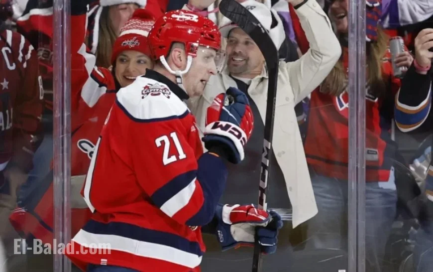 Protas Sidelined by Lower-Body Injury for Capitals vs. Blackhawks Clash