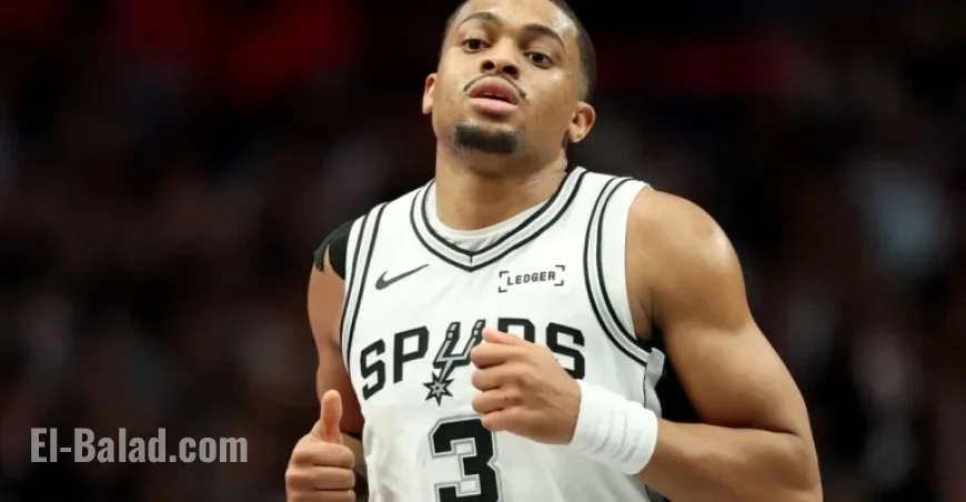 San Antonio Spurs Battle Portland Trail Blazers in Basketball Showdown