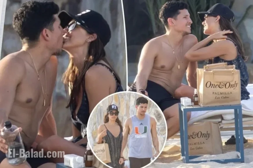 Jessica Alba and Danny Ramirez Share Passionate Kiss on Mexico Getaway