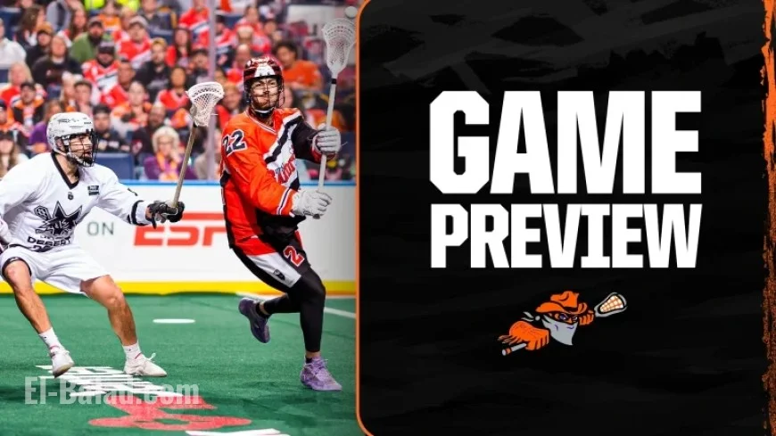 Buffalo Bandits vs. Desert Dogs: Watch Live, Lineups, and Key Storylines
