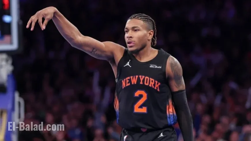 Deuce McBride Poised to Be Knicks’ Fifth Starter