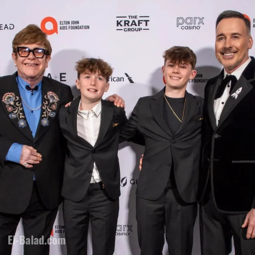 Elton John Enjoys Heartwarming Outing with David Furnish and Sons