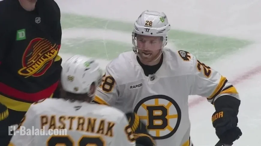 Lindholm Restores Bruins’ Lead