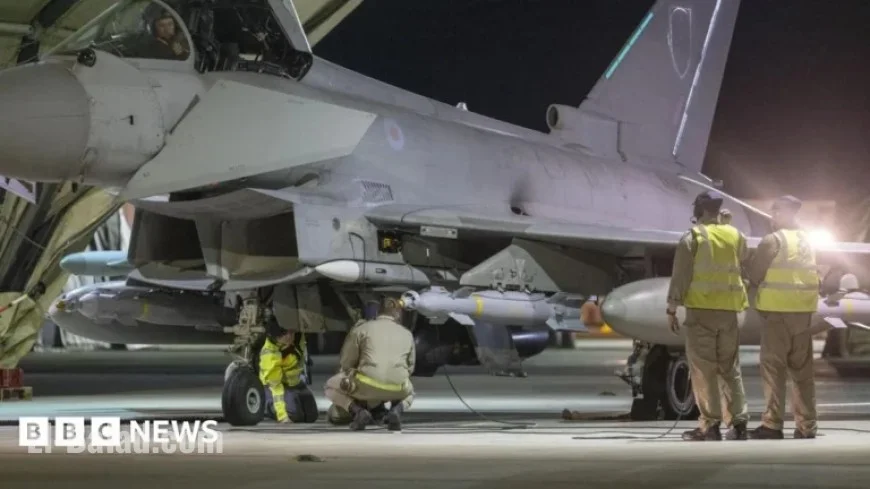 UK-French Air Strike Destroys IS Weapons Depot in Syria