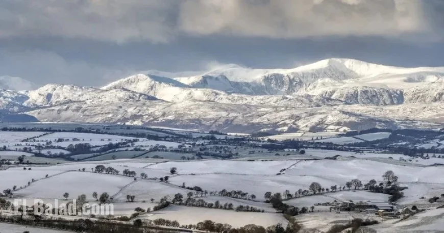 Met Office Forecasts 10cm of Snow in Wales, Temperatures Dropping to -10C