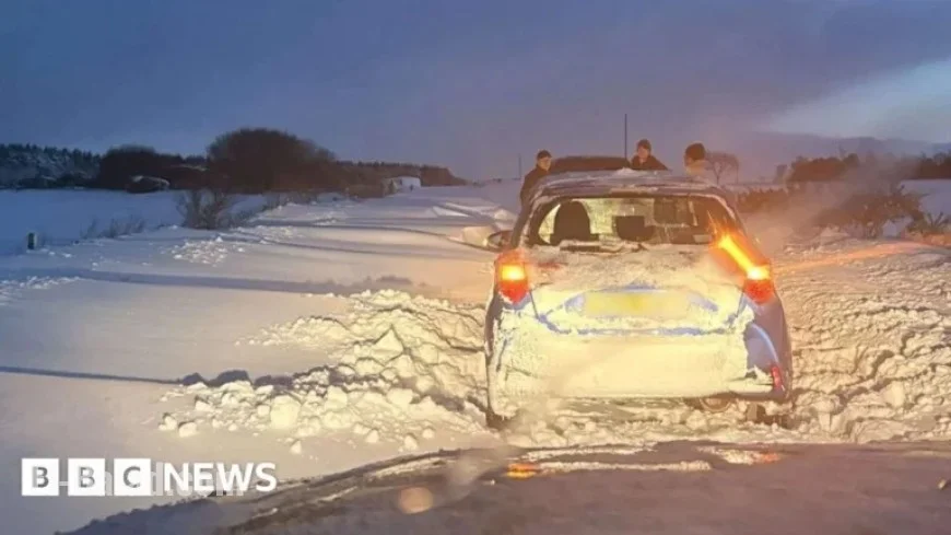 Amber Alerts Issued: Snow Disrupts Travel Again