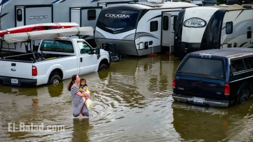 Flooding Hits Northern California as Heavy Rain and High Tides Unite