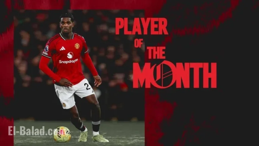 Ayden Heaven Crowned Manchester United’s December 2025 Player of the Month