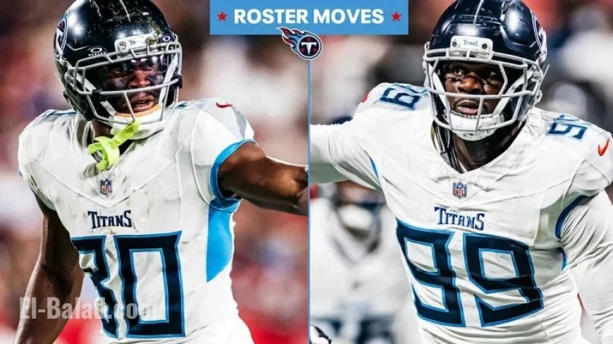 Titans Revamp Roster Before Sunday Clash with Jaguars