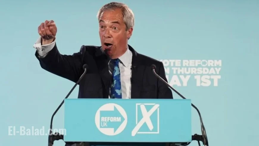 Nigel Farage Commits to £5M Spending for Local Elections Blitz