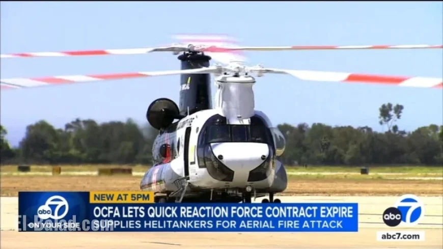 Orange County Fire Authority Lets Firefighting Helicopter Contract Lapse