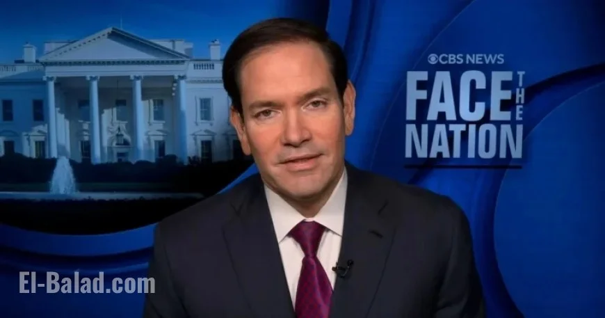 Secretary of State Marco Rubio’s Jan. 4 Interview on ‘Face the Nation’