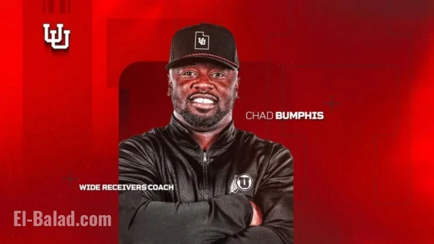 Chad Bumphis Named Utah’s Wide Receivers Coach