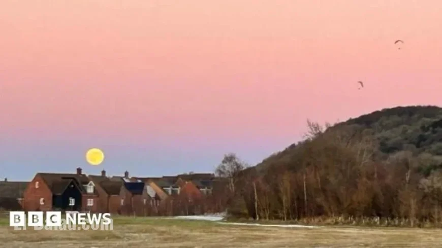 Wolf Moon Illuminates Southern England Skies: Stunning Photos
