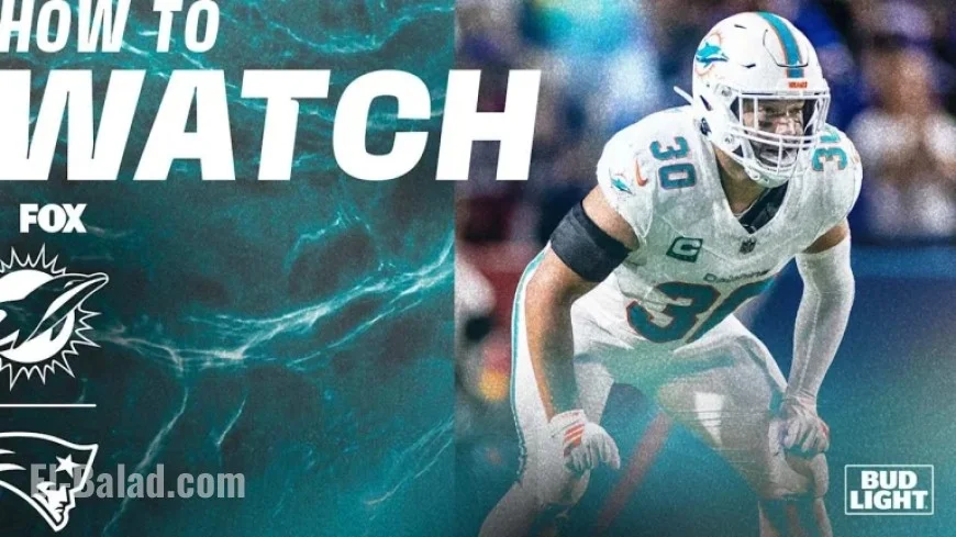 Dolphins Clash with Patriots in Miami vs. New England Showdown