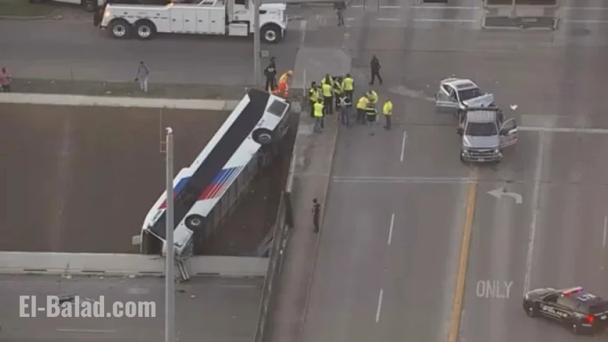 Houston METRO Bus Plunge Off 288 Overpass Under Investigation