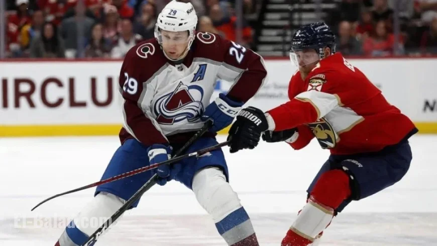 MacKinnon Leads Avalanche Against Panthers in Pursuit of 11th Straight Win