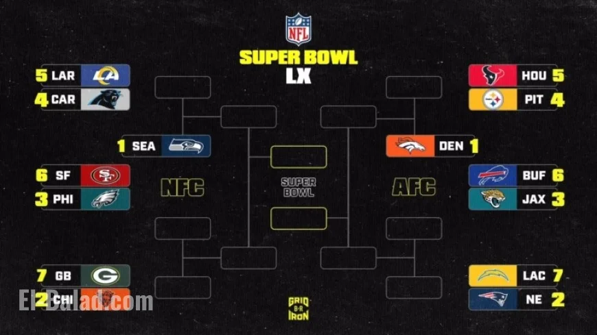 2025-26 NFL Playoff Bracket and AFC, NFC Standings Before Week 18 SNF