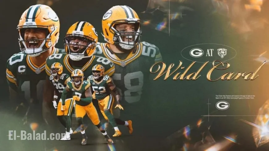 Packers Face Chicago in NFC Wild Card Playoff Showdown