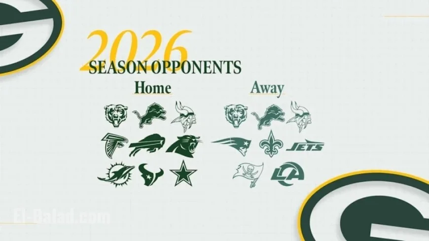 Green Bay Packers Unveil 2026 Opponents Lineup