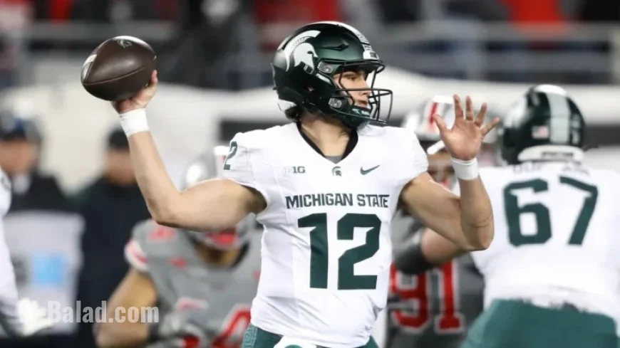 Former MSU Quarterback Set to Join Another Big Ten Team via Portal
