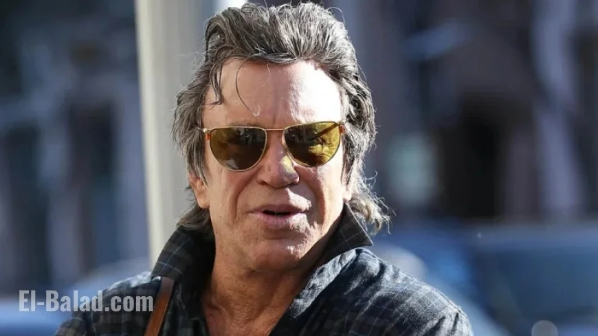 Mickey Rourke Launches GoFundMe to Prevent Los Angeles Eviction