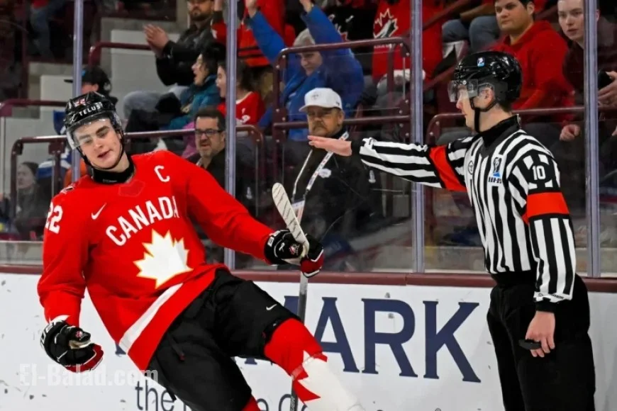Porter Martone Faces World Junior Semifinals After Trolling Antics