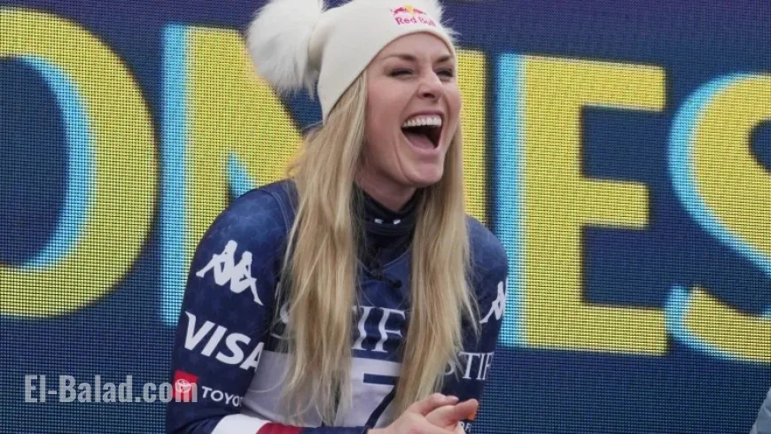 Lindsey Vonn Stuns in Minimalist Dress, Showcasing Olympic Fitness