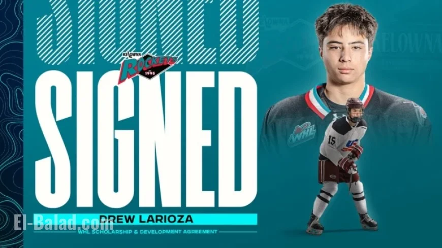 Rockets Secure 2024 WHL U.S. Draft Pick Drew Larioza