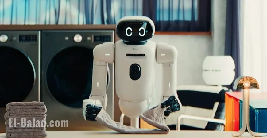 LG Unveils CLOiD Robot: Folding Laundry, Making Breakfast at CES