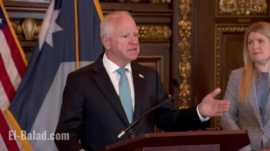 Gov. Walz Expected to Exit 2026 Minnesota Governor Race: Report