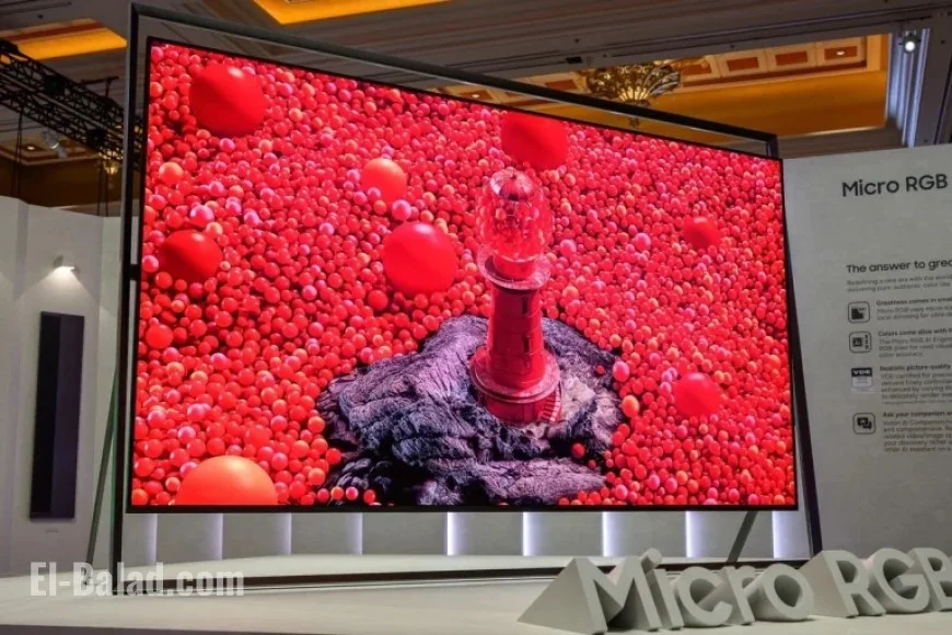Samsung Launches Supersized, AI-Enhanced Color-Rich TVs