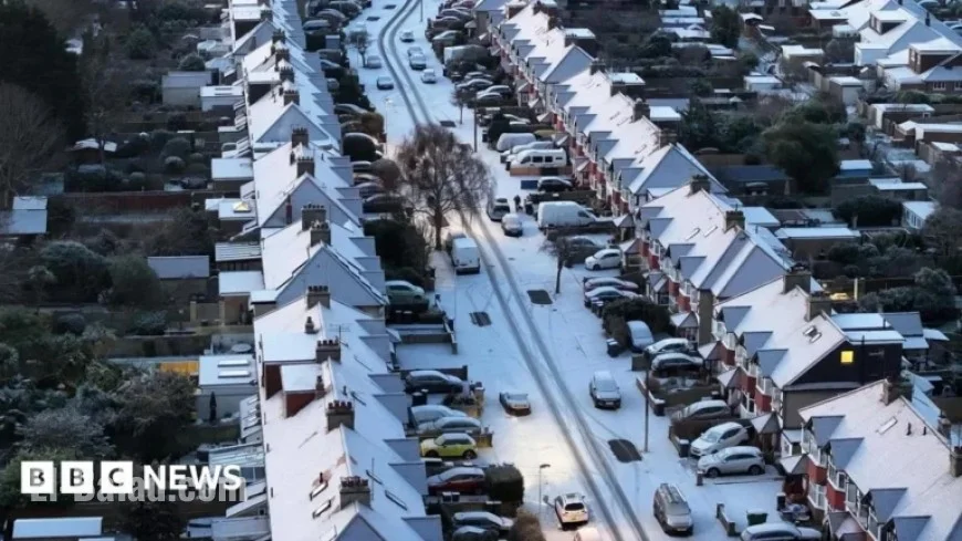 Sussex Sees Snowfall as Temperatures Drop Sharply