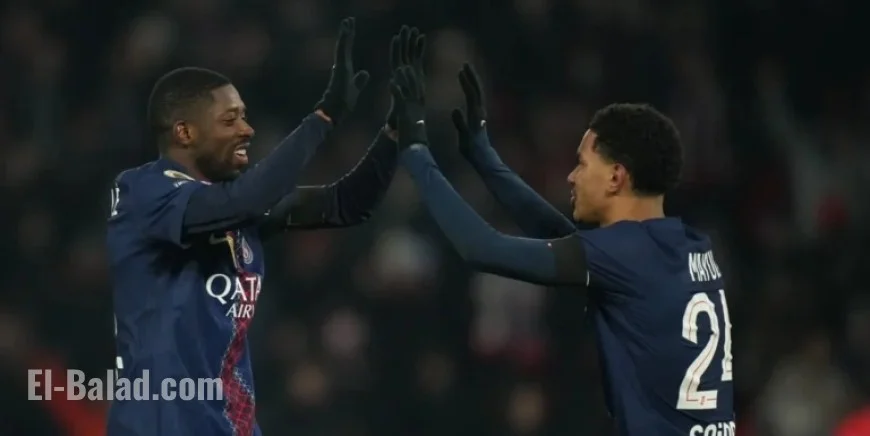 PSG Triumphs in Derby, Closes Gap on Lens; De Zerbi Falls, Marseille Ends with Nine