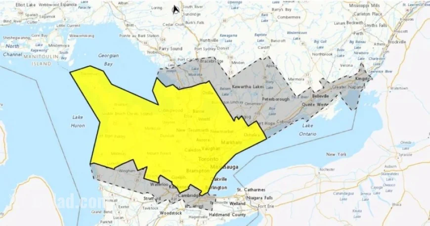Environment Canada Warns of Major Monday Morning Rush Hour Disruptions in Toronto Snowfall