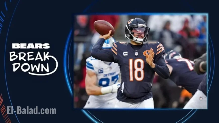 Caleb Williams Shines Against Lions, Offense Confident for Playoffs