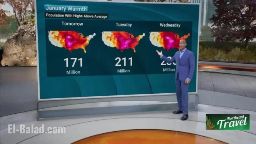 Millions Experience Record Warmth Across the East This Week