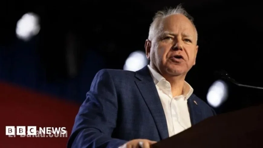 Minnesota Governor Tim Walz Announces Decision Against Re-election Bid